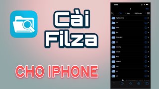 Filza cho iphone không jailbreak ios 14165 [upl. by Akeret]