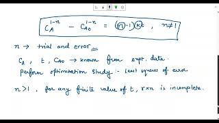 LEC10 Empirical Rate Equations of nth order [upl. by Inohs]