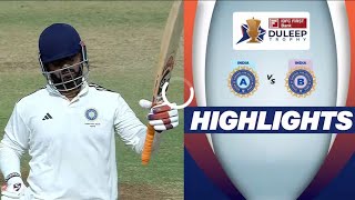 INDIAA vs INDIAB 1st Duleep Trophy Match Highlights  Shubman Gill amp Rishabh Pant Batting KL Rahu [upl. by Morena]