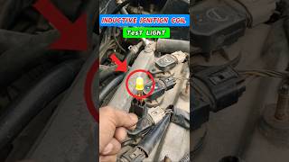 testing ignition coil with inductive ignition coil tester youtubeshorts shortvideo viralvideo [upl. by Maitund]