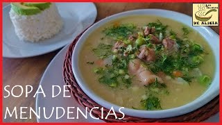 SOPA DE MENUDENCIAS  RECETAS COLOMBIANAS [upl. by Aday]