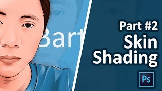 Vector Vexel Tutorial Photoshop Part 2 Skin Shading  Skin Tone [upl. by Merl]