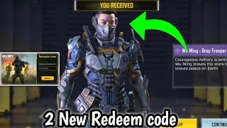 Today New 2 Working Redeem code codm 2024  Call Of duty Mobile Redeem code  cod Mobile Redeem code [upl. by Docia]