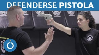 Cómo defenderse de AMENAZA DE PISTOLA  Técnicas KRAV MAGA [upl. by Yhpos]