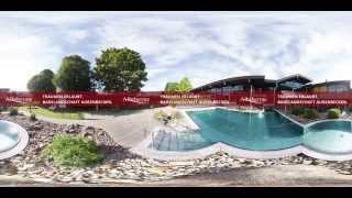 Rundgang durch die Albtherme Waldbronn als 360 Grad Video [upl. by Attem]