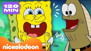 Spongebob  Setiap Karakter Latar SpongeBob 🐟 Bagian 2  Nickelodeon Bahasa [upl. by Langille]