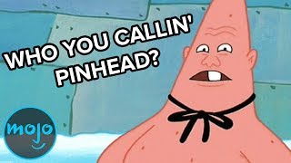 Top 10 Most Hilarious Patrick Star Quotes [upl. by Nylehtak]