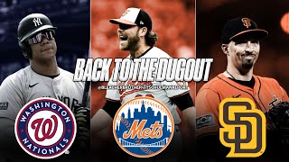 2025 MLB FREE AGENCY PREDICTIONS  BACK TO THE DUGOUT [upl. by Rodama]