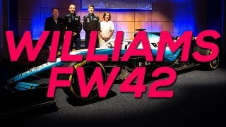 Williams presenta su nuevo FW42 para 2019  SoyMotorcom [upl. by Agretha]