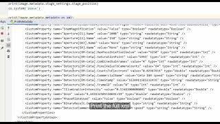 AutoScript Reading metadata from acquired images [upl. by Ereveniug428]