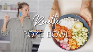 POKE BOWL SAUMON  Recette MAISON et FACILE [upl. by Aletse]