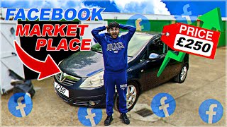 FLIPPING A £250 VAUXHALL CORSA FROM FACEBOOK MARKETPLACE [upl. by Norrek]