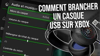 Comment brancher un casque USB sur Xbox one [upl. by Jillie]