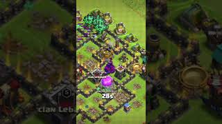 Lavaloon and ice minion clash of clans [upl. by Cairistiona]