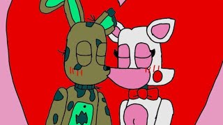 normal day in springtrap and mangle [upl. by Anaujd]