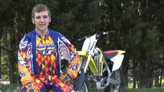 2012 Suzuki RMZ450 review [upl. by Analihp]