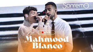 Mahmood BLANCO  Brividi LIVE Sanremo 2022 [upl. by Adrahc]