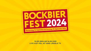 Frastanzer Bockbierfest 2024  Der Fassanstich [upl. by Keelby160]