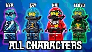 Ninjago Seabound All Character Spots Season 15 All Characters [upl. by Searby]