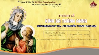 TRỰC TIẾP  Thánh Lễ Kính Đức Mẹ Hằng Cứu GiúpBổn Mạng Ca Đoàn Giáo Xứ Đền Thánh Tâm Cao Mại [upl. by Aerdnod]