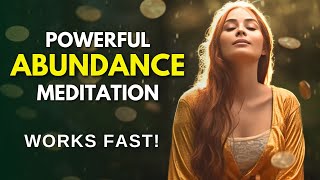 Abundance Meditation Manifest Money amp Wealth Law of Attraction [upl. by Anazraf]