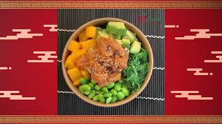 Recette Poke bowl Saumon  TampT Foods [upl. by Ardnaz]