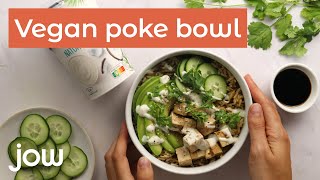 Vegan poke bowl [upl. by Ayouqat]