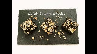 Nepečené Brownies z datlí bez přidaného cukru  Zdravé mlsání CZSK HD recipe [upl. by Atiken]