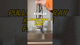 Kohler Simplice Pullout Kitchen Faucet howto install faucet diy [upl. by Ahsar336]