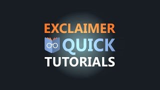 Exclaimer Cloud Using Graphics  Insert Label Icons [upl. by Otter]