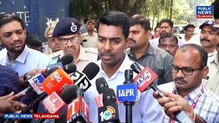 Anudeep Durishetty IAS about Group 1 Exam Arrangements  Public News Telangana [upl. by Anitsuj894]