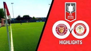 Whitstable Town v Hollands And Blair  FA VASE Match Highlights [upl. by Ellehsram248]