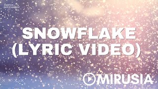 Mirusia  Snowflake Lyric Video  New Christmas Song 2022  Winning Holiday Song Hollywood MMAs [upl. by Valley]