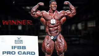 NECKZILLA WINS PRO CARD  NEW THREAT TO MROLYMPIA CHAMPION  Rubiel Mosquera [upl. by Block388]