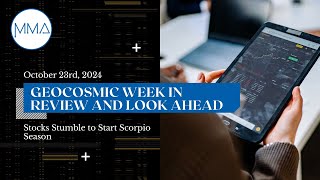 October 23rd 2024 Stocks Stumble to Start Scorpio Season [upl. by Sonitnatsnok707]