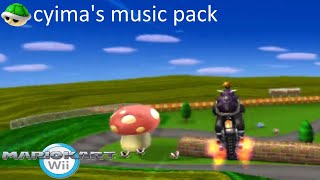 Shell Cup  Cyimas Mario Kart Wii Music Pack [upl. by Kcyred]