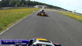 Karting Angerville 11082011 GoPRO HD [upl. by Enelime58]