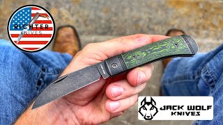 Richter Knives 158 THE NEW JACK WOLF KNIVES VENOM JACK JackWolfKnives [upl. by Anni110]