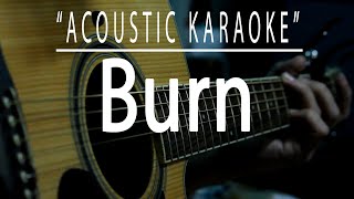 Burn  Tina Arena Acoustic karaoke [upl. by Artapoelc]