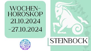 ♑ Wochenhoroskop  Steinbock  2110271024  KW 432024 [upl. by Rebma]