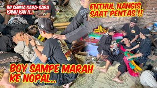 BOY MARAH SAMPE ENTHUL NANGIS DILOKASI PENTAS  Dibelakang layar GWSM live Warangan Pakis [upl. by Rehttam]