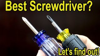 Best Screwdriver Set Craftsman Milwaukee Wera Wiha Klein Tools Felo PB Swiss Tekton [upl. by Minabe269]