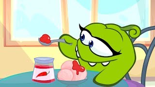 Om Nelle eats yummy and yucky food  Learn English with Om Nom  Educational Cartoon [upl. by Nwahsek]