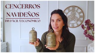 DIY ¡Crea Tus Propios Cencerros Navideños FÁCILES y ECONÓMICOS [upl. by Aelanna]