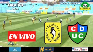 AD CANTOLAO VS UNIÓN COMERCIO  LIGA 1 AUDIO EN VIVO  RELATO EMOCIONANTE [upl. by Nolra610]