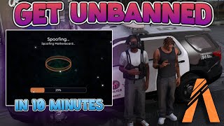 How To Get UNBANNED on ALL FiveM Servers CFX Ban  Permanent Spoofer [upl. by Neerroc476]