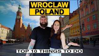 10 BEST Things to Do in WROCLAW POLAND Our Travel Vlog Guide Exploring the City 🇵🇱 [upl. by Hilliard]