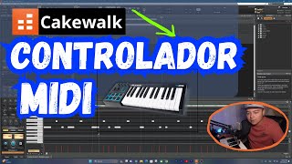 🎹 Cakewalk MIDI Tutorial en Español ✅ Conectar Configurar Grabar 🔥 [upl. by Amathist]