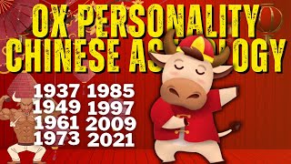 OX PERSONALITY TRAITS What Does Your CHINESE ZODIAC Say About You  INSIGHT into CHINESE ASTROLOGY [upl. by Icak]