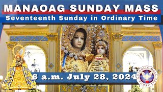 SUNDAY MASS TODAY at OUR LADY OF MANAOAG CHURCH LIVE MASS 600 AM July 28 2024 [upl. by Nierman]